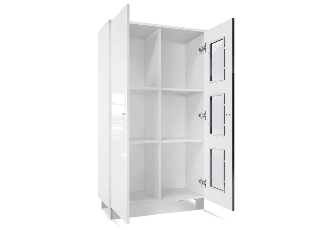 vitrine de rangement blanc