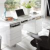 Bureau blanc moderne
