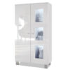 vitrine de rangement blanc