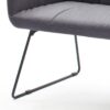 Banc salle à manger gris / marron