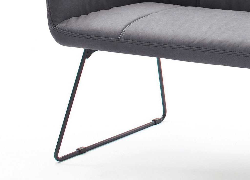 Banc salle à manger gris / marron