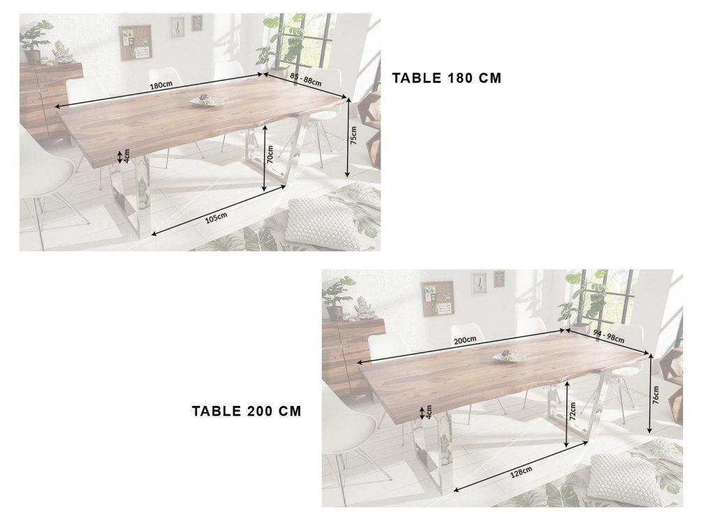 Table à manger bois design