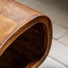 Table basse design en bois / Pieds noirs