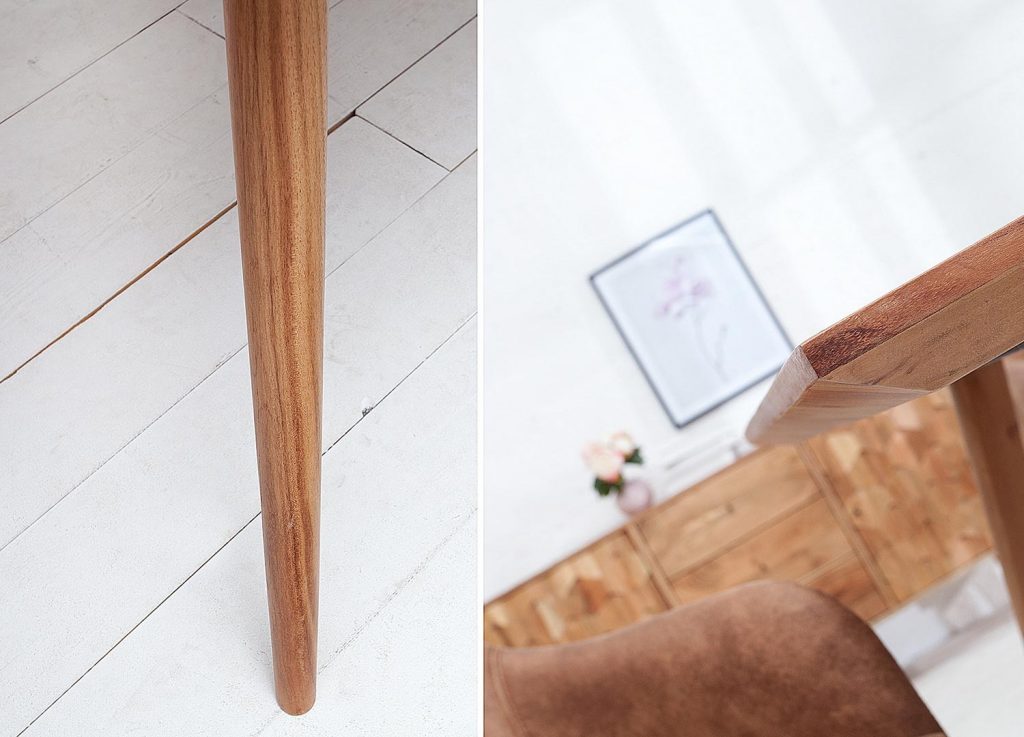 Table à manger scandinave en bois