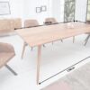 Table à manger scandinave en bois