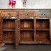 Buffet vintage en bois recyclé