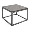 Table basse en bois de Manguier foncé