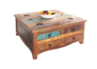 Table basse en bois recyclé