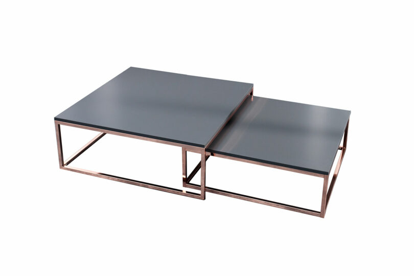 Tables de salon carrées design