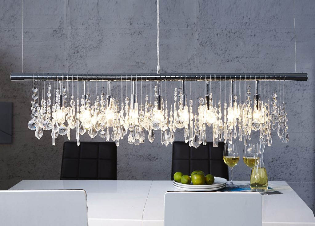 Suspensionluminaireréglable Métaletcristal