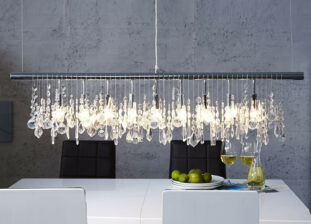 Suspensionluminaireréglable Métaletcristal