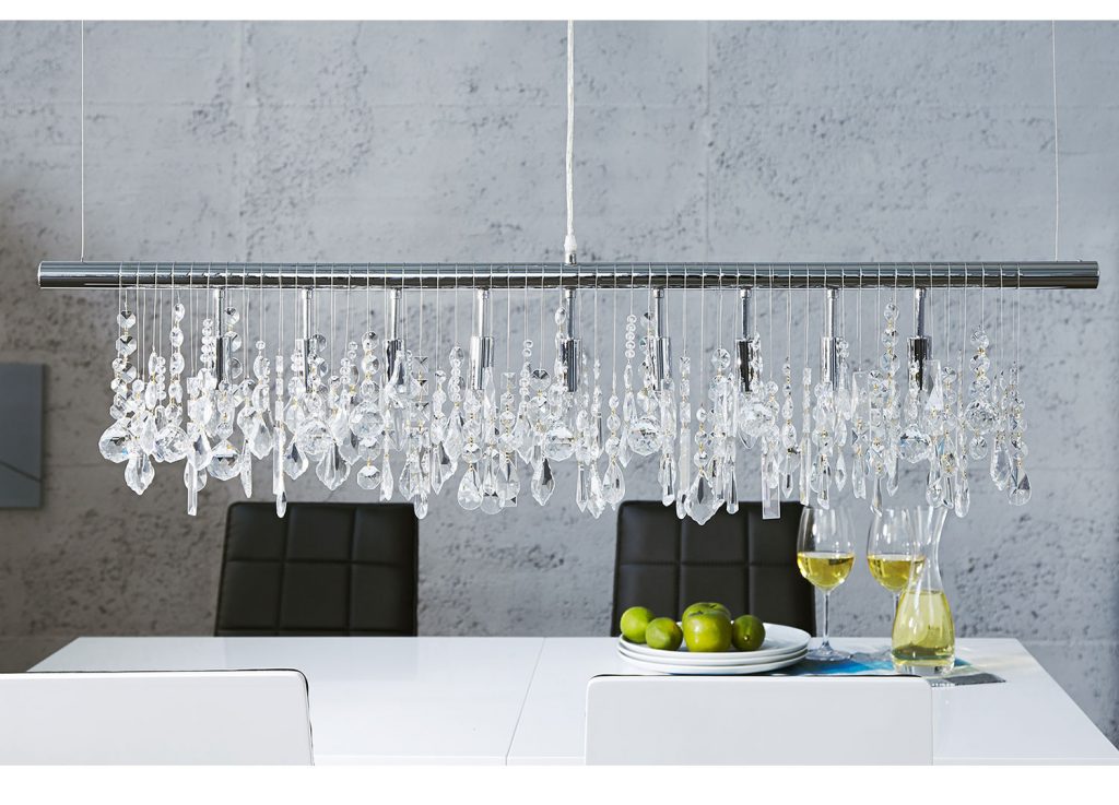 Suspensionluminaireréglable Métaletcristal