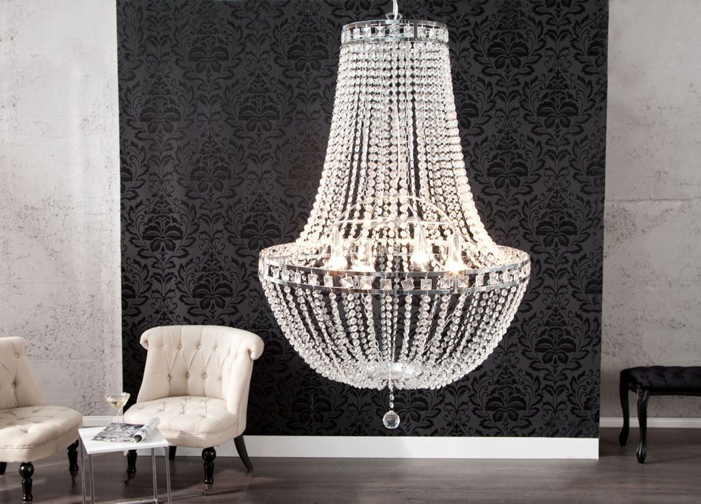 Lustre salon royal en cristal