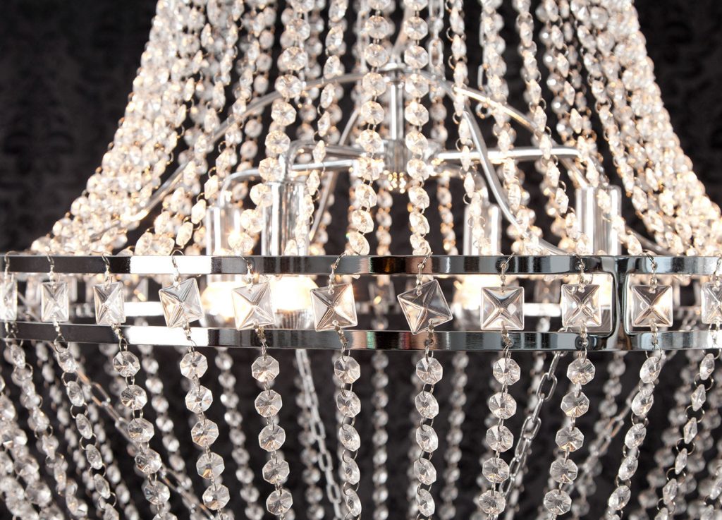 Lustre salon royal en cristal