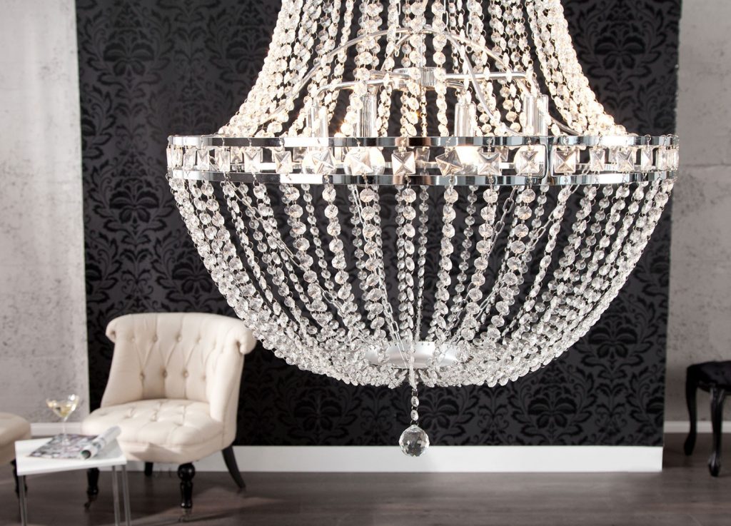 Lustre salon royal en cristal