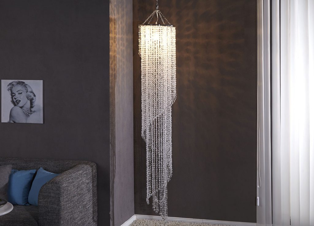 Lustre suspendu cristal design