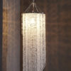 Lustre suspendu cristal design