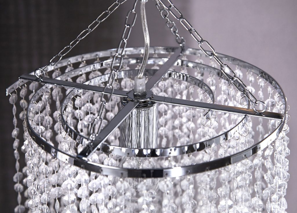 Lustre suspendu cristal design