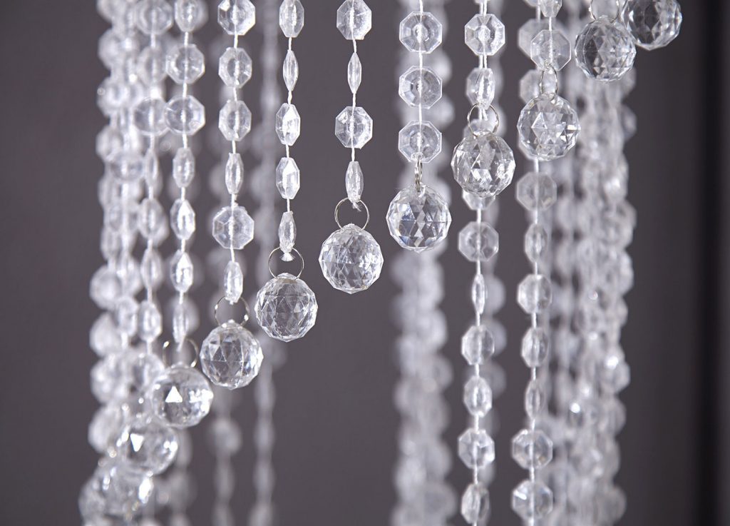 Lustre suspendu cristal design