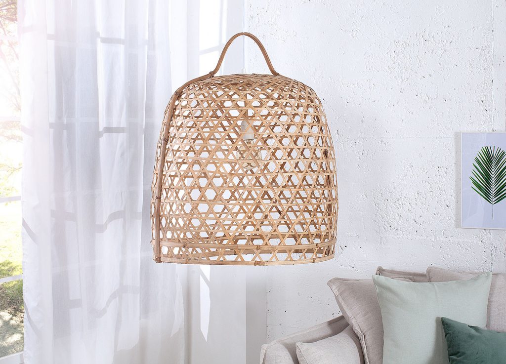 Lampe suspendue ou à poser / Bambou