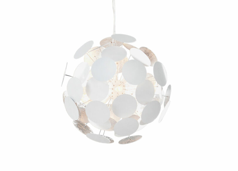 lustre moderne blanc