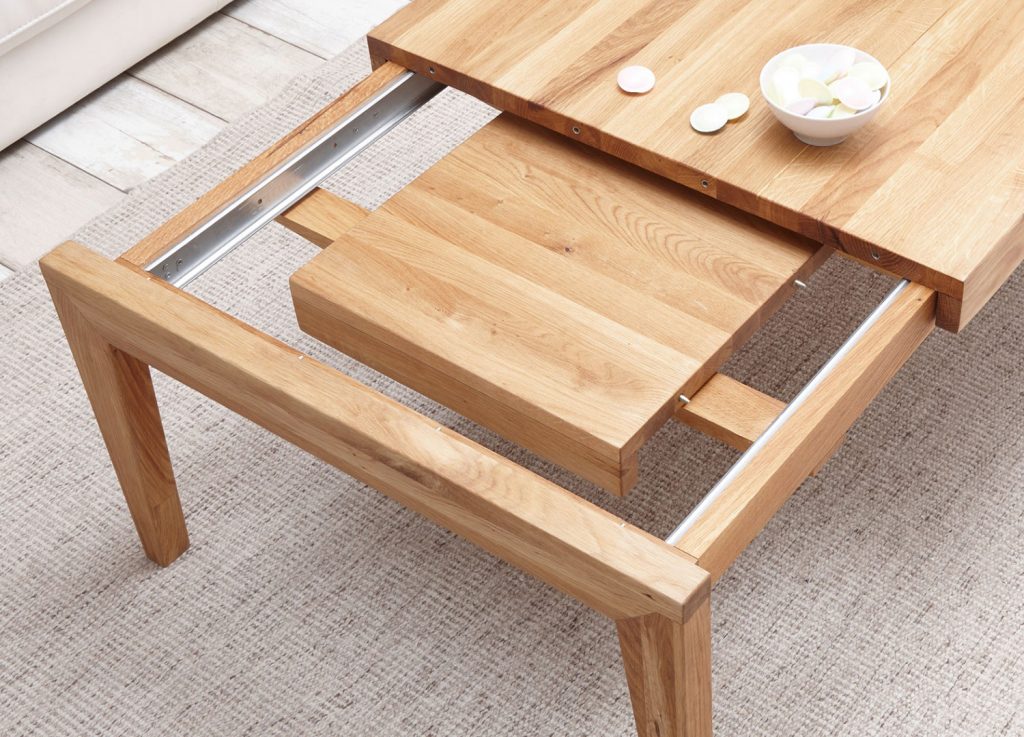 Table basse bois / Extensible