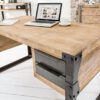 Bureau bois massif / Industriel