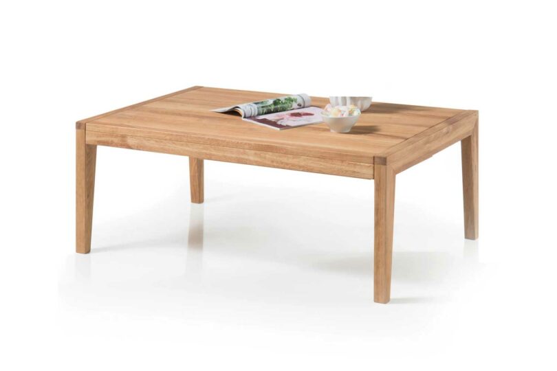 Table basse en bois massif