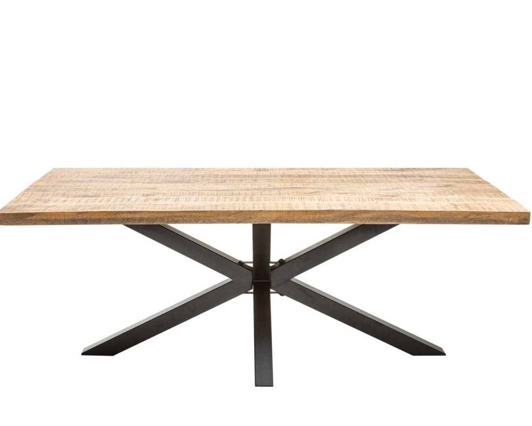 table de repas rectangulaire bois de manguier