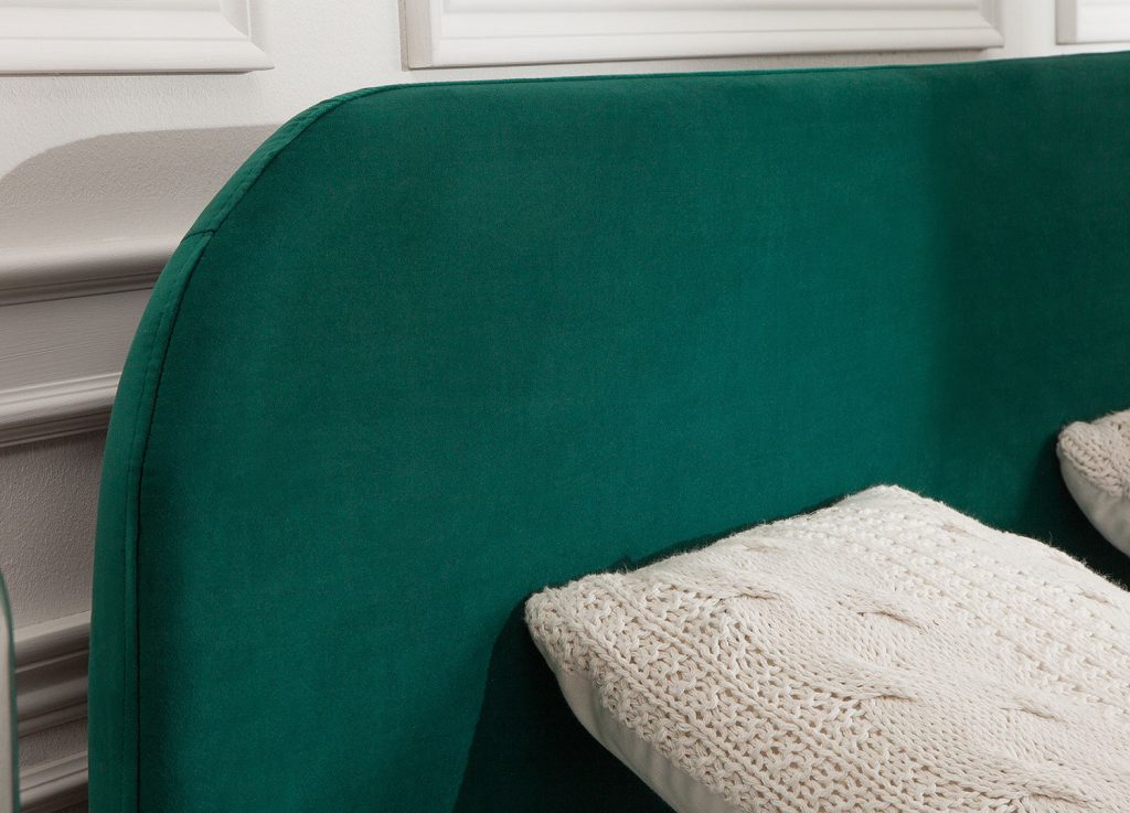 Litdoublepouradultexcm/Veloursvert