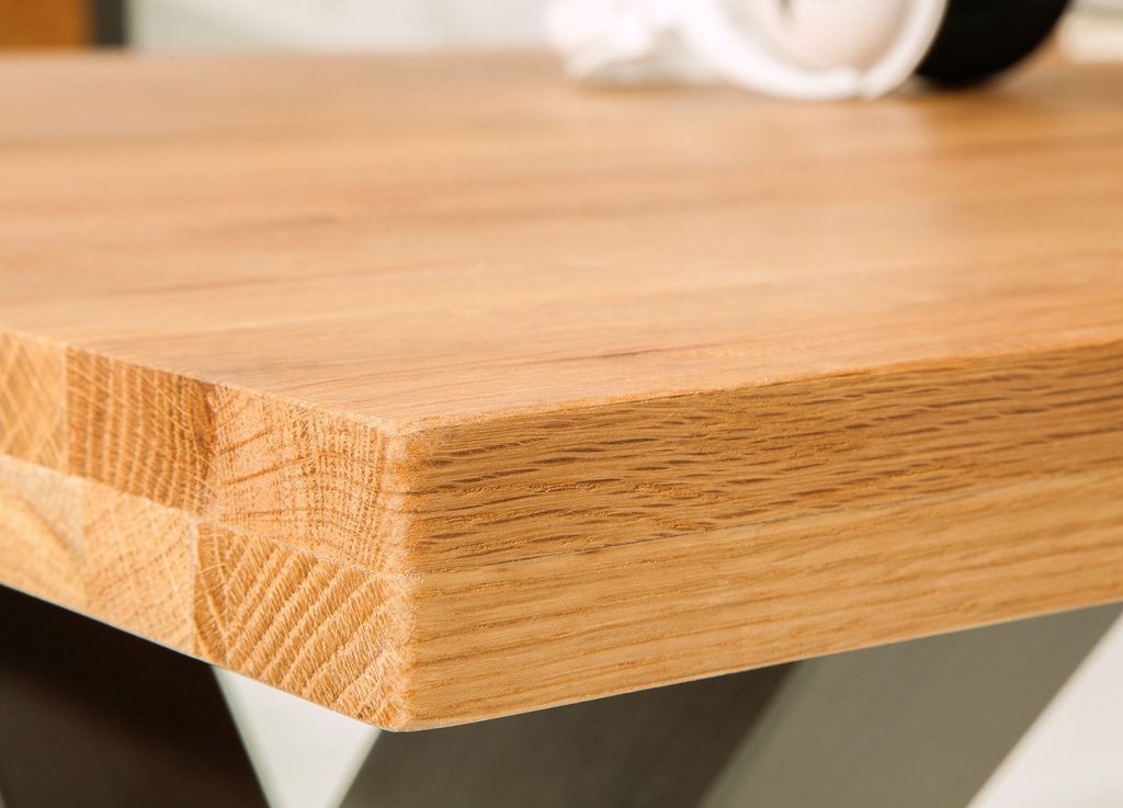 Table à manger industrielle bois massif