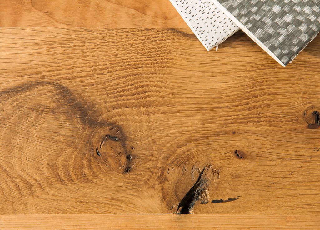 Table à manger industrielle bois massif