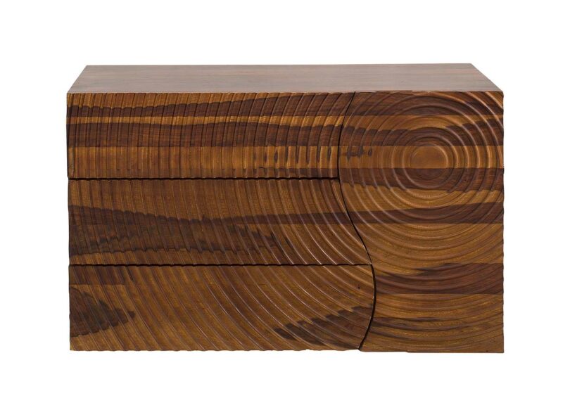 Buffet bahut bois de sesham retro