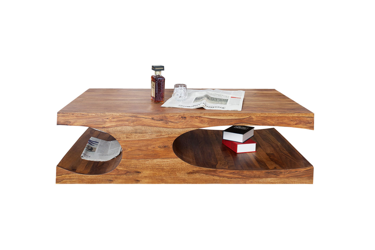 Table basse en Sesham design