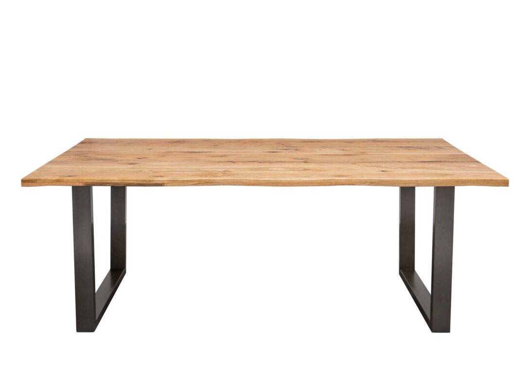 Table de repas rectangulaire bois chêne sauvage