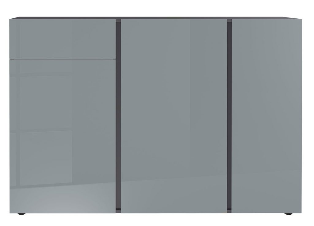Buffetportes/Grisgraphiteetverregris