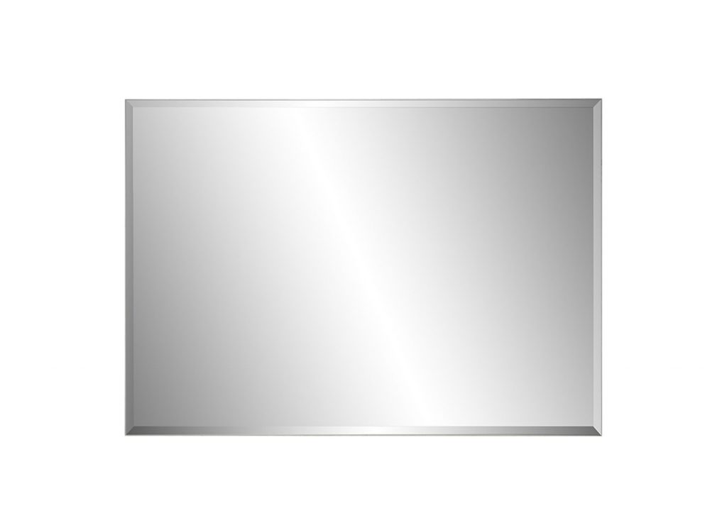 Meuble vestiaire d'entrée blanc et chêne avec miroir