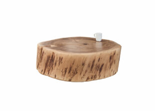 Table de salon en rondin de bois design