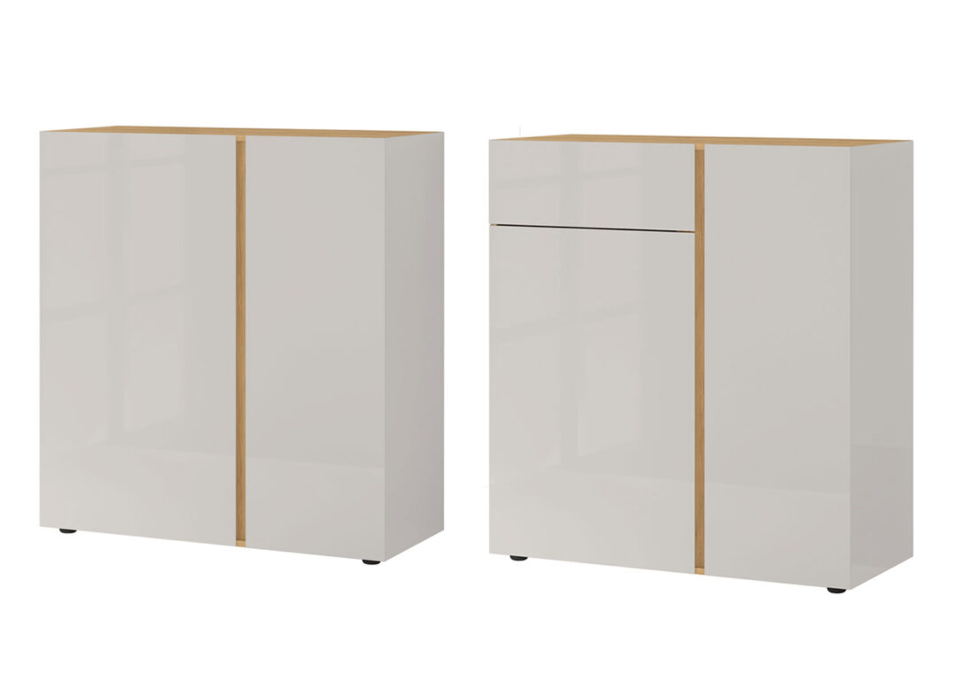 meuble commode blanc cachemire