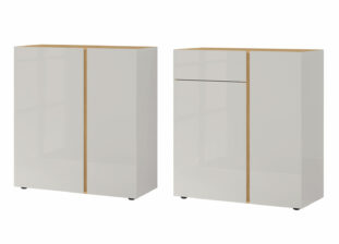 meuble commode blanc cachemire