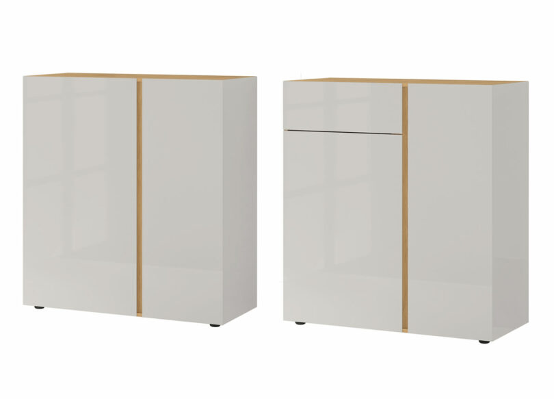 meuble commode blanc cachemire