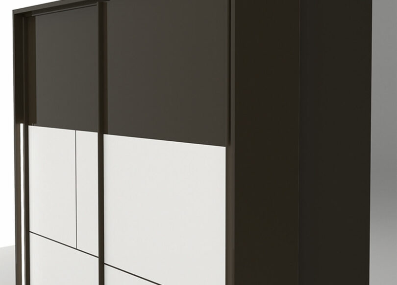 zoom sur l'intérieur de l'armoire