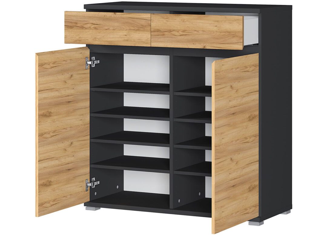 Meublechaussuregrisanthracite/Portestiroirs