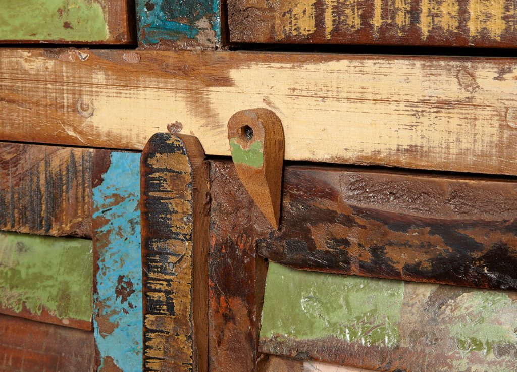 Buffetindustrielenboisrecyclé/Portes