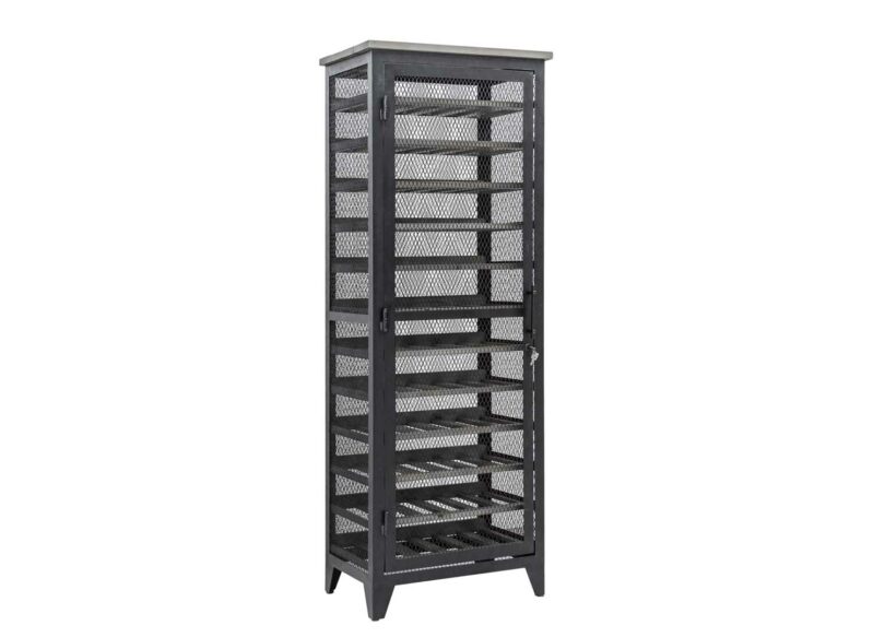armoire à vin avec tiroirs de rangement