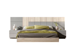lit pour adulte moderne avec chevets