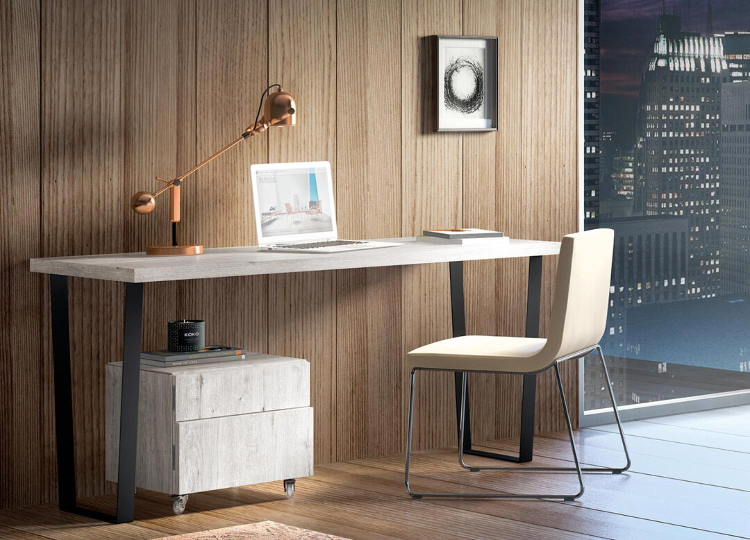 Meuble bureau en bois moderne