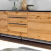 Buffet bois gris anthracite laqué design