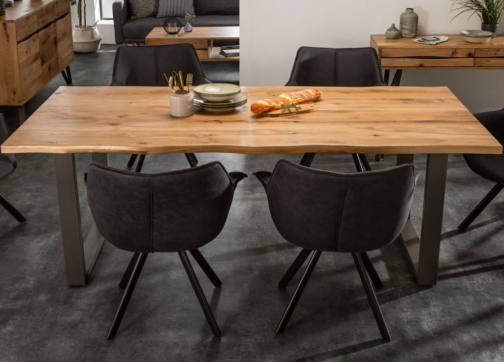 Table repas rectangulaire bois massif