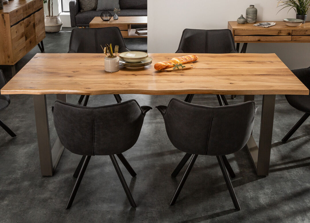 Table repas rectangulaire bois massif